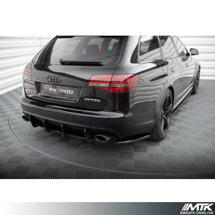 Lames latérales arrière Maxton Audi RS6 C6 Break 2007-2010